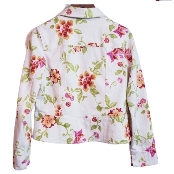 VINTAGE LEMON GRASS STUDIO FLORAL JACKET - Picture 2 of 4